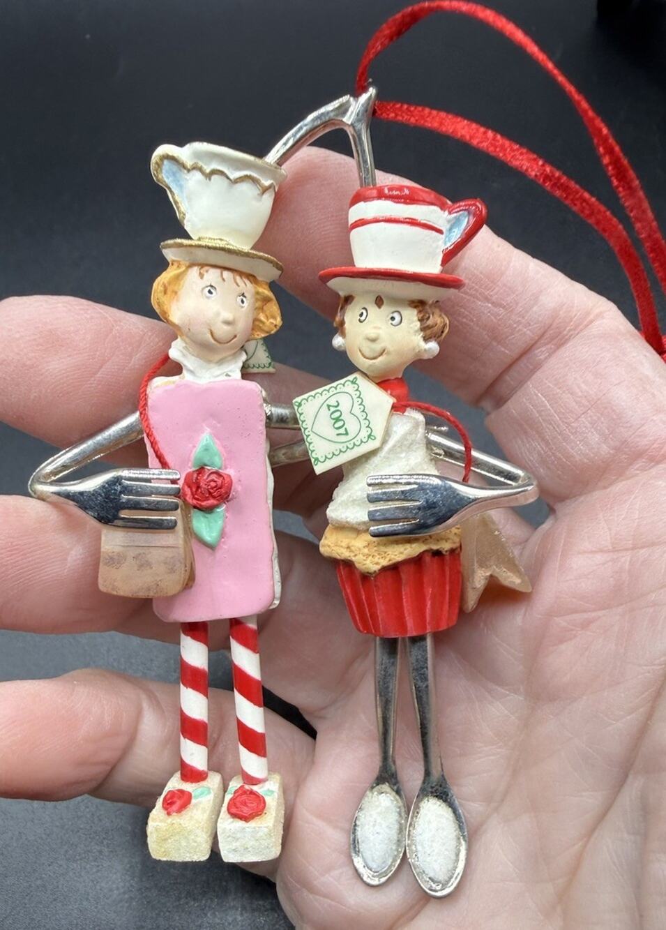 Hallmark Ornament Sweet Times Together Tea Teatime Ladies Friends No Box -LO20
